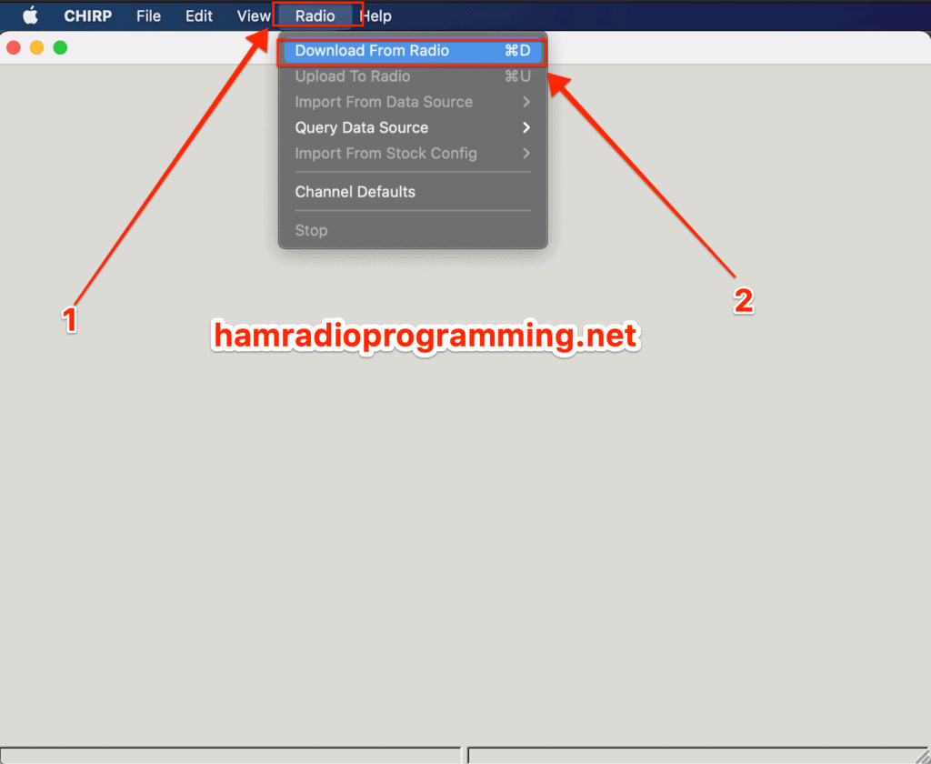 uv 82 baofeng chirp programming