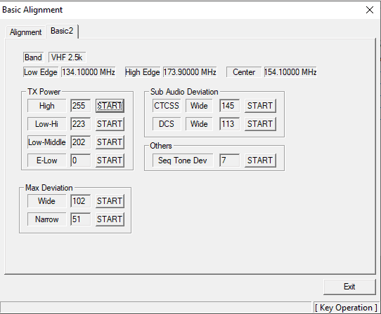 how to program vertex vx-2200 - basic alignment