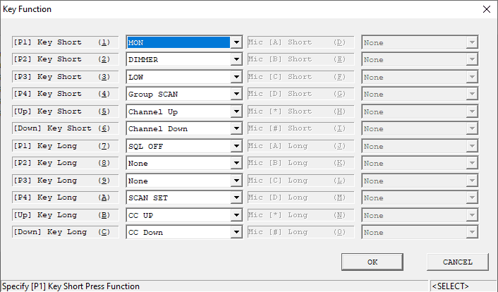 how to program vertex vx-2200 - key function