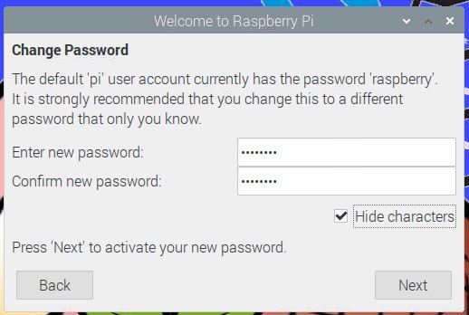 hampi - change password