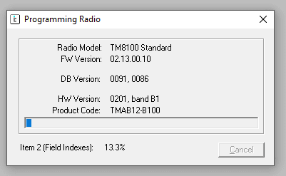 How to program Tait TM8110 - configuring the radio