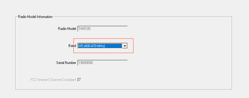 How to program Tait TM8110 - radio model