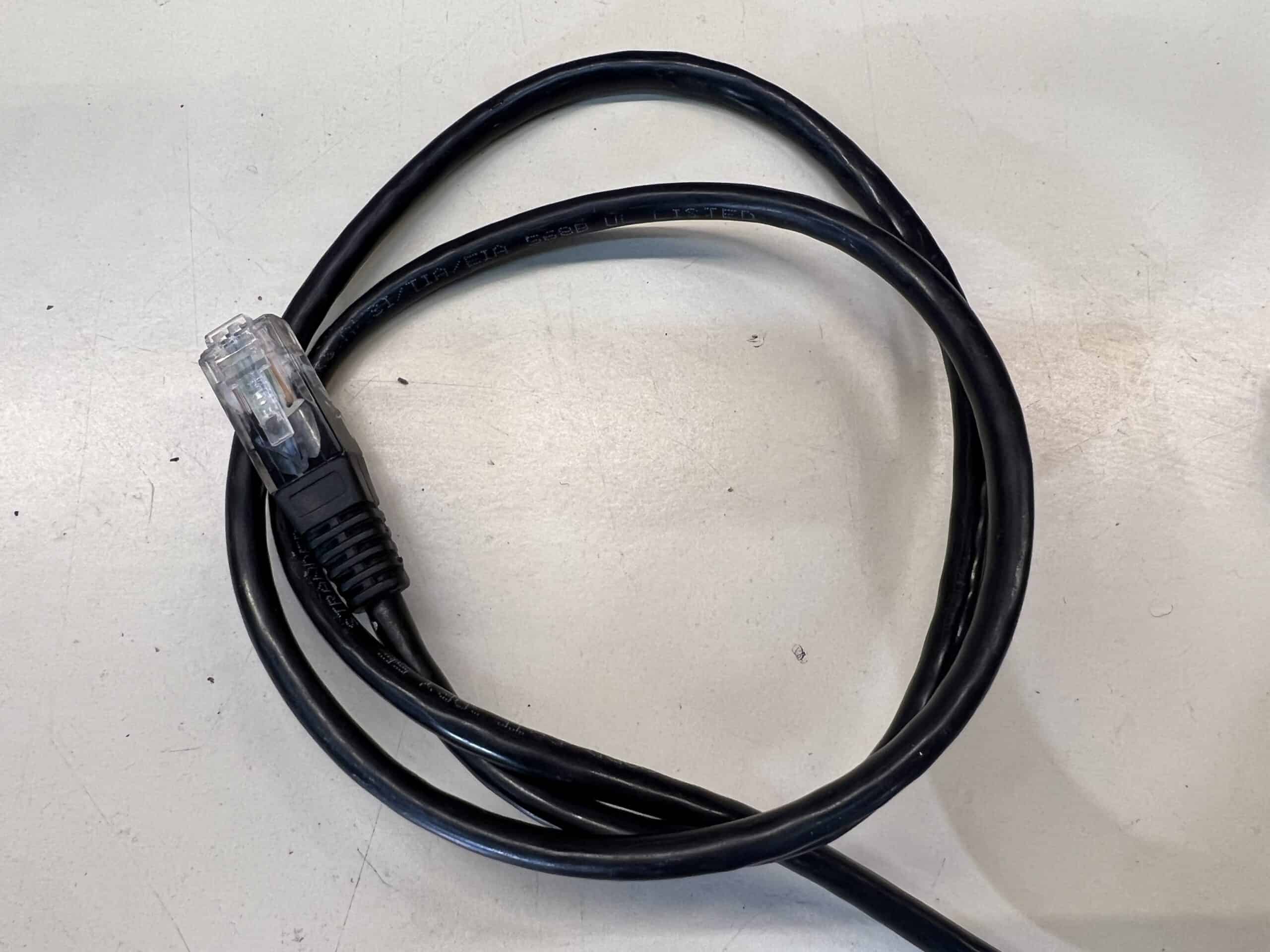 how to make an OPC-1122 programming cable - network patch cord